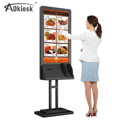 Взаимодействующий экран касания 1920X1080 киоска 43inch LCD обслуживания собственной личности 350cd/m2