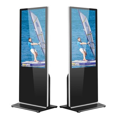 Рекламировать пол LCD монитора стоя корозия 280cd/m2 Signage 75inch цифров анти-