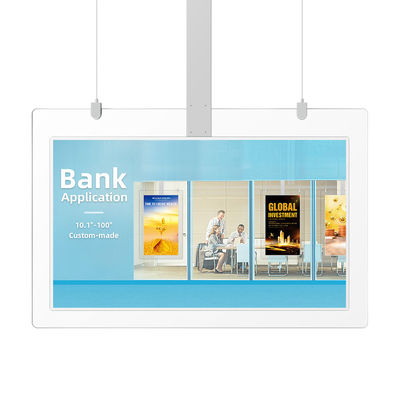 Прозрачный вися пол стоя дисплей 55inch 110V OLED Signage цифров