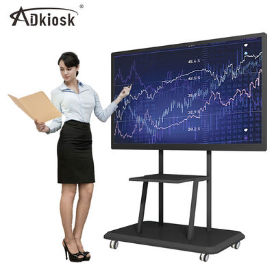 ясность 65inch ультракрасная взаимодействующая электронная Whiteboard 4k LCD цифров супер
