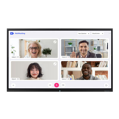Умный экран касания 4k взаимодействующее Whiteboard 65inch 3840X2160 для конференции