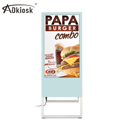 Menuboard 43 цифров экрана Lcd дюйма портативный для умного ресторана