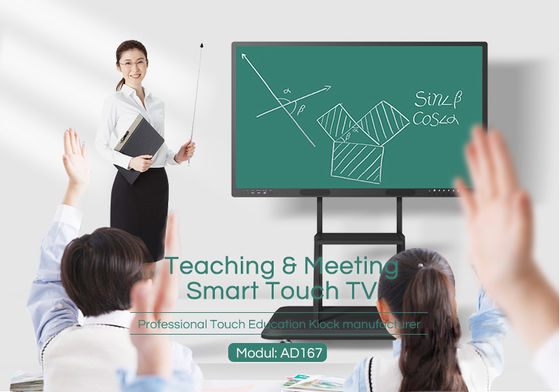 стекло Whiteboard AG экрана касания 3840X2160 UHD ультракрасное 20 пунктов