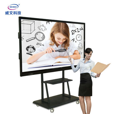 Экран касания Whiteboard IPS 188W цифров LCD UHD с портативным кронштейном