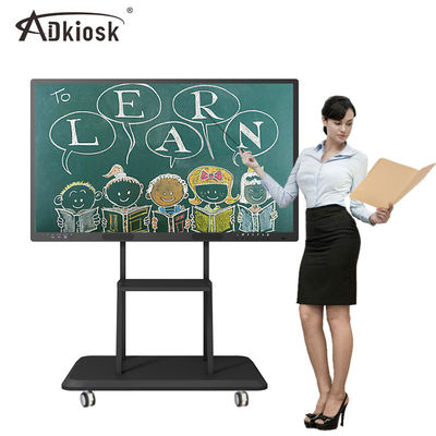 экран касания 65 стены 400cd/m2 Mountable 75 86 дюймов UHD TFT