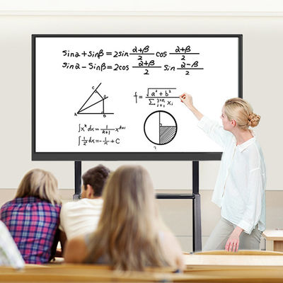 экран касания взаимодействующее Whiteboard игрока умной двойн-системы классн классного 75-85inch неразъемный