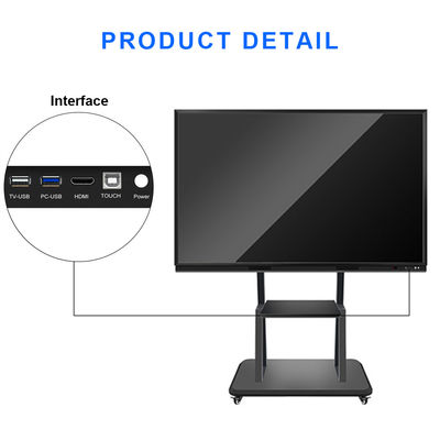 Образование взаимодействующее Whiteboard LCD 55inch электронные цифров Whiteboard стойки пола