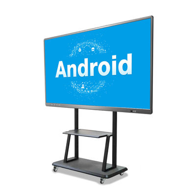 экран касания взаимодействующее Whiteboard игрока конференции двойной системы 75 дюймов неразъемный