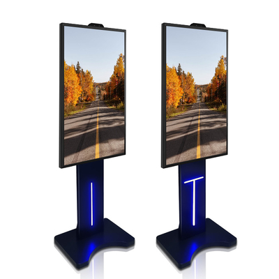 Реклама киоска AC100-240v 2500cd/M2 панели AGLR вертикальная LCD IPS