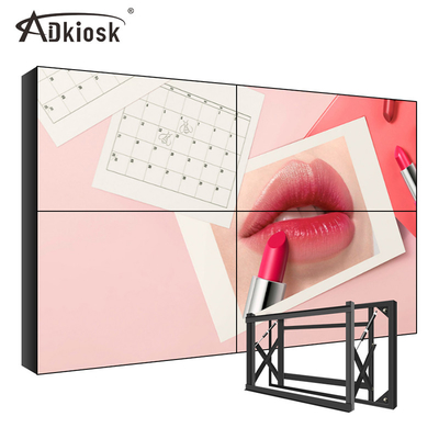 Дюйм 2x3 экрана 500cd/M2 1080P 4k 65 VGA LCD DVI соединяя крытый