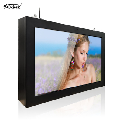Закаленная стеклянная на открытом воздухе стена экрана 500cd/M2 1080p Ip55 LCD установила