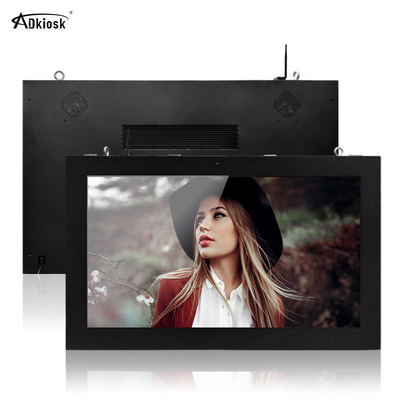 Закаленная стеклянная на открытом воздухе стена экрана 500cd/M2 1080p Ip55 LCD установила