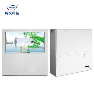 Стеклянный прозрачный Signage AC100V 6ms FHD цифров экрана касания