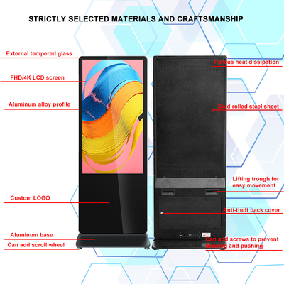 киоск экрана H81 Mainboard lnteractive LCD IPS киоска стойки пола 1080P LCD