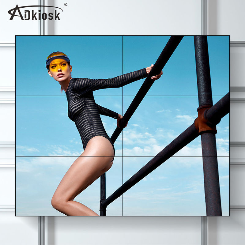 Крытое разрешение экрана 55Inch FHD настенного дисплея 240V LCD видео- с шатоном 1.8mm