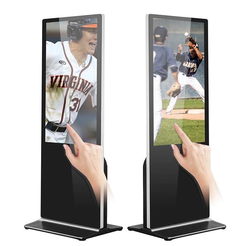 операционная система 65Inch ПК C.P.U. монитора i3 i5 киоска экрана касания LCD разрешения 4k взаимодействующая